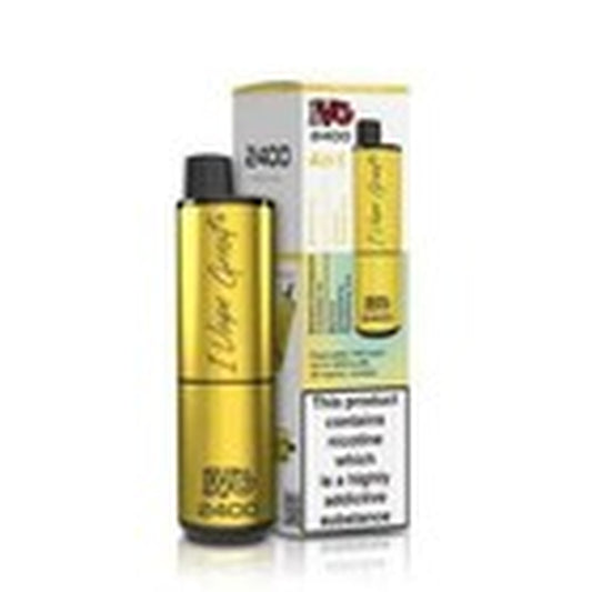 IVG 2400 Prefilled Pod Kit 4 in 1 Vape Pen 2400 Puffs E-Cig 20Mg Nic Salt 4X 2Ml