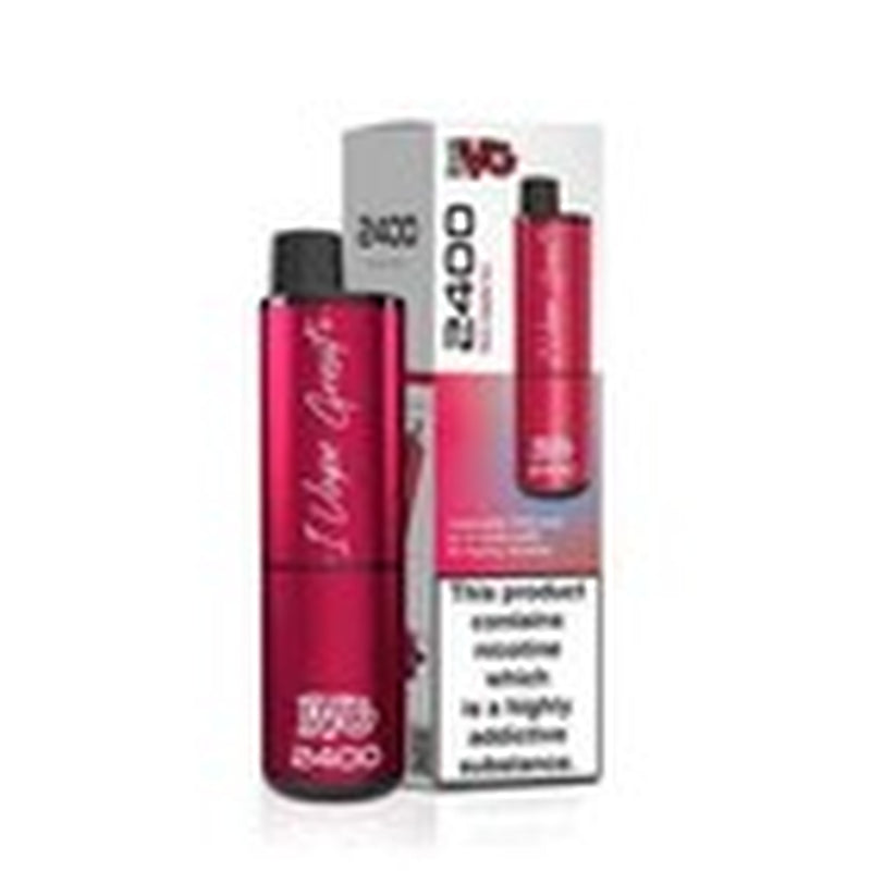 IVG 2400 Prefilled Pod Kit 4 in 1 Vape Pen 2400 Puffs E-Cig 20Mg Nic Salt 4X 2Ml