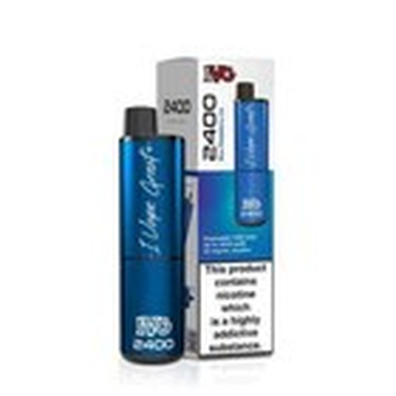 IVG 2400 Prefilled Pod Kit 4 in 1 Vape Pen 2400 Puffs E-Cig 20Mg Nic Salt 4X 2Ml