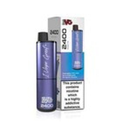 IVG 2400 Prefilled Pod Kit 4 in 1 Vape Pen 2400 Puffs E-Cig 20Mg Nic Salt 4X 2Ml