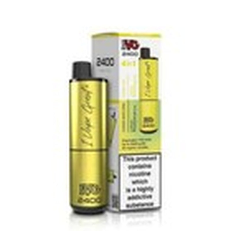 IVG 2400 Prefilled Pod Kit 4 in 1 Vape Pen 2400 Puffs E-Cig 20Mg Nic Salt 4X 2Ml