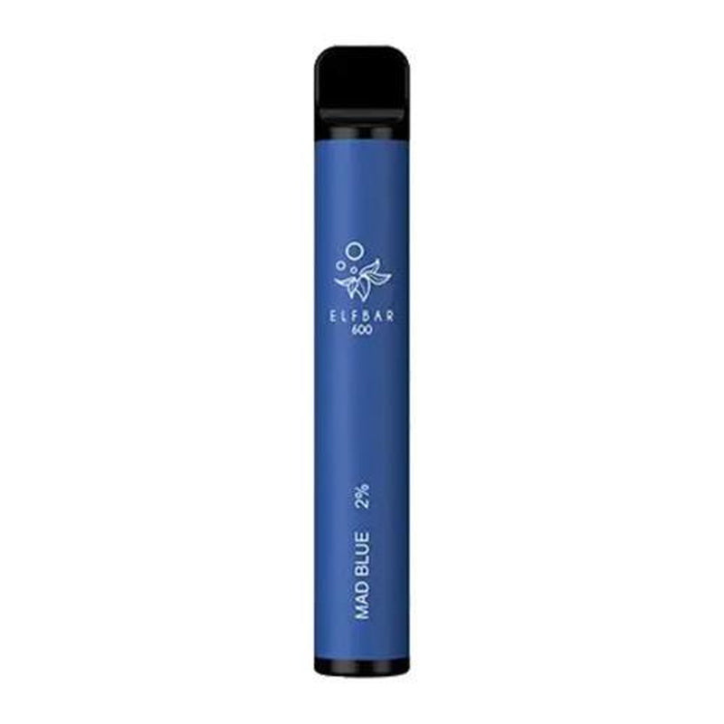 ELF BAR 600 Puffs Vape Kit Bars 20Mg Pod Kit 2% Nic Salt 41 Flavours | New