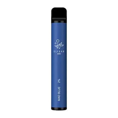 ELF BAR 600 Puffs Vape Kit Bars 20Mg Pod Kit 2% Nic Salt 41 Flavours | New