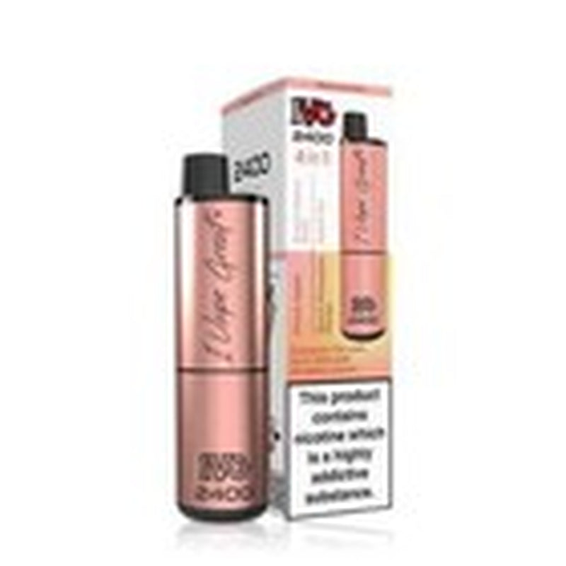 IVG 2400 Prefilled Pod Kit 4 in 1 Vape Pen 2400 Puffs E-Cig 20Mg Nic Salt 4X 2Ml