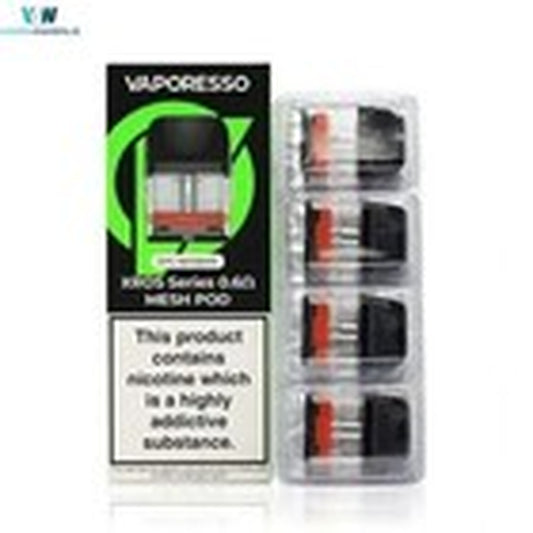 VAPORESSO XROS MINI - 3 Mini Replacement Pods 2Ml Top Fill 0.6 0.8 1.2 0.4 Ohm